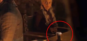 В КАДЪР: Картонена чаша на известна верига кафенета в "Игра на тронове"