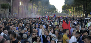 ПРОТЕСТ В ТИРАНА: Опозицията в Албания иска оставка на правителството (ВИДЕО+СНИМКИ)