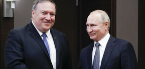 Путин на срещата с Помпео: Русия подкрепя пълноправни отношения със САЩ (СНИМКИ)
