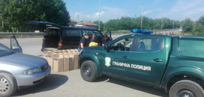 Задържаха мъж с 10 500 кутии цигари без бандерол
