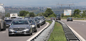 Тапа се образува на АМ "Тракия" при изхода от София (СНИМКИ)