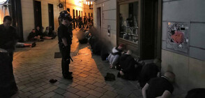 Ранени и арестувани след бой между фенове на „Левски”, полски и холандски запалянковци (ВИДЕО+СНИМКИ)