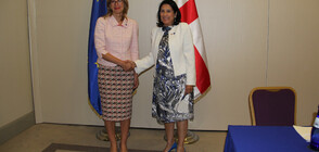 Захариева се срещна в Батуми с президента и премиера на Грузия