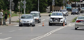 Блъснаха дете на пешеходна пътека в Благоевград (СНИМКИ)