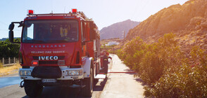 Десетки горски пожари се разразиха в Гърция през уикенда