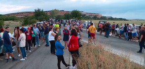 Протест край Шишманци заради депото за отпадъци (ВИДЕО)
