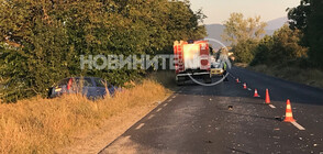 Катастрофа блокира Подбалканския път София - Бургас (СНИМКИ)