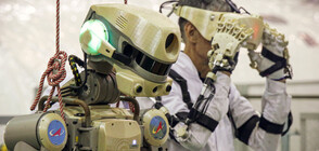 Руски робот излетя в Космоса (ВИДЕО)