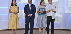 Юрий Вълковски и Надежда Узунова връчиха награди „Европа”