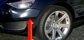 "ПЪЛЕН АБСУРД": Как да караме автомобил със спукана гума?