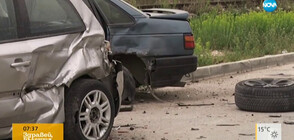 След като пиян помете коли на паркинг: Говорят свидетелите (ВИДЕО)