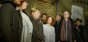 Меркел участва в бдението в памет на жертвите от нападението в синагога (ВИДЕО+СНИМКИ)