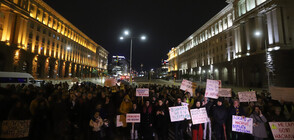 Протест в София срещу насилието над жени (ВИДЕО+СНИМКИ)