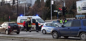 Две жени пострадаха при катастрофа в Благоевград (ВИДЕО+СНИМКИ)