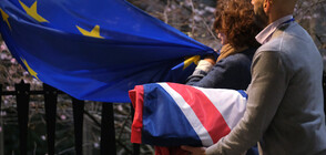 Британският флаг свален от сградата на Европейския съвет (ВИДЕО+СНИМКИ)