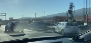 Две катастрофи затрудняват движението по Околовръстното в София (ВИДЕО)