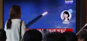 Северна Корея изстреля два снаряда до височина от 35 км