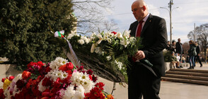 Иван Гешев се поклони пред паметника на Незнайния войн