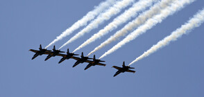 Група за висш пилотаж на ВСС на САЩ прелетя над Ню Йорк