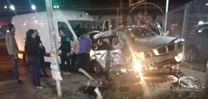 Тежка катастрофа на Околовръстното шосе в София (ВИДЕО+СНИМКИ)