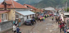 Жители на ромския квартал в Мъглиж аплодираха медиците