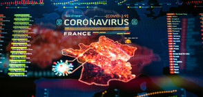Цветна карта ще показва разпространението на COVID-19 в регионите на Франция