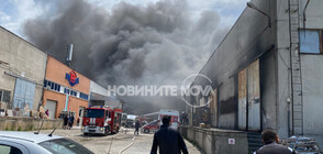 Запалиха се складове с отровни материали в Пловдив (ВИДЕО+СНИМКИ)