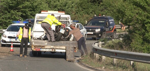 Тежка катастрофа затвори пътя Дупница - Кюстендил, мотоциклетист загина