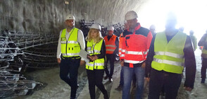 Кога ще бъде готов най-дългият пътен тунел в България?