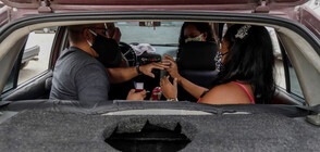 Бразилци си казват "да" на автосватби заради пандемията (СНИМКИ)