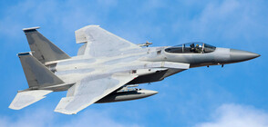 Американски F-15 се разби в Северно море
