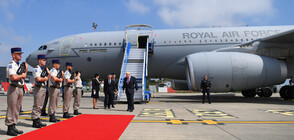 Пребоядисват самолета на британското кралско семейство в цветовете на флага