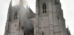 Пазач на катедралата в Нант призна, че я е подпалил