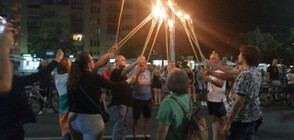 ДЕН 32: Факелно шествие по "Цариградско шосе" (ВИДЕО+СНИМКИ)