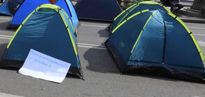 Премахнаха палатковия лагер в Пловдив