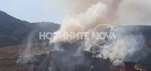 Локализиран е пожарът край Кричим