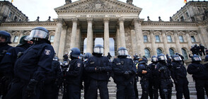 Повече от 300 арестувани по време на протест в Берлин