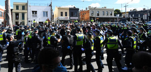 Десетки арестувани на протест срещу карантината в Мелбърн