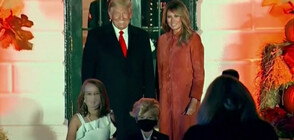 Копия на Доналд и Мелания Тръмп се появиха на прием в Белия дом (ВИДЕО)