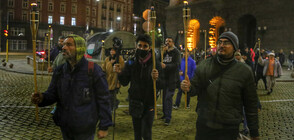 Факелно шествие в 111-тата вечер на протести (ВИДЕО+СНИМКИ)