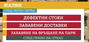 СЛЕД "ЧЕРНИЯ" ПЕТЪК: Забавени пратки и стоки с дефекти (ВИДЕО)