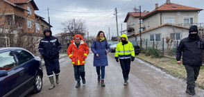 Фандъкова провери работата на аварийните екипи в засегнатите от наводнението райони