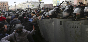 Повече от 5 000 арестувани на вчерашните протести в Русия