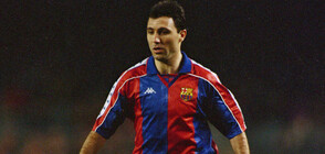 Bulgaria's Hristo Stoichkov leads in poll for FC Barcelona greatest player of all time