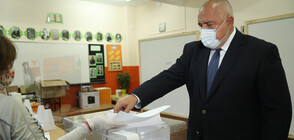 Бойко Борисов гласува (ВИДЕО)