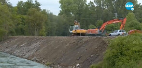 Жители на Герман недоволстват заради почистване на река Искър