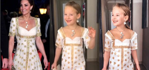 С ПОДРЪЧНИ СРЕДСТВА: Майка и дъщеря пресъздават тоалети на звездите (ГАЛЕРИЯ)