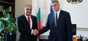 Стефан Янев проведе среща с посланика на Палестина Ахмад ал Мадбух