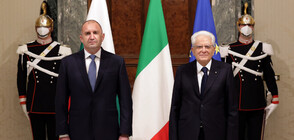 Radev and Mattarella discuss co-operation in economy and investment during Rome meeting