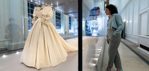 Показват сватбената рокля на принцеса Даяна на изложба (СНИМКИ+ВИДЕО)